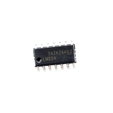 Aimplitheoir Oibriúcháin Quad LM224DR SOP-14 SMD