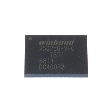 W25Q256FVEIG IC FLASH 256MBIT SPI/QUAD 8WSON FLASH - NOR Cuimhne